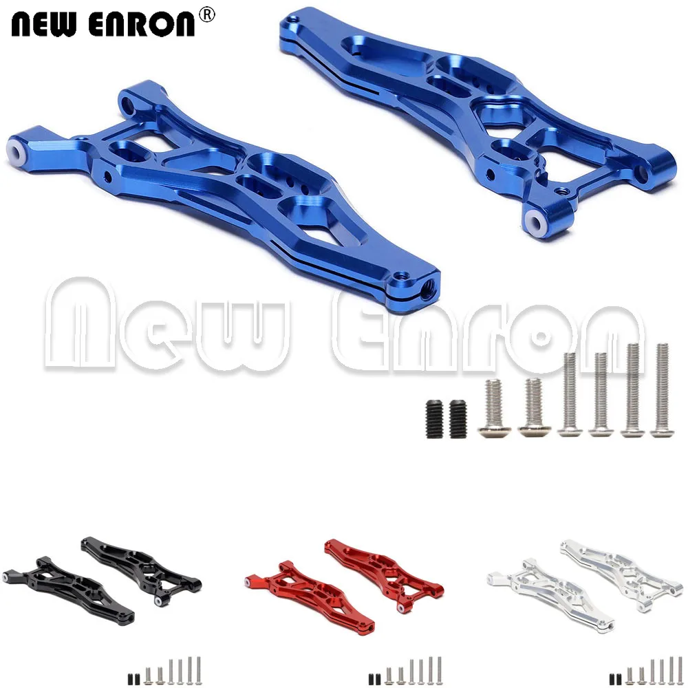 

NEW ENRON Aluminum Front Lower Suspension Arms 1pair For RC 1/8 ARRMA 6S Series NOTORIOUS TALION KRATON OUTCAST Replace AR330219