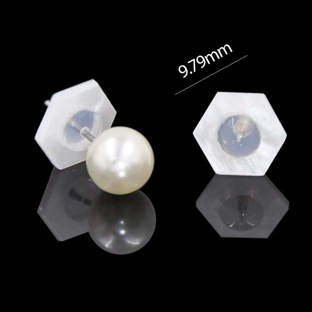 10/30/50 stücke Ohr Zurück Stopper Silikon Ohr Stecker Blockiert Kappen Unterstützende Ohrring Heber Für DIY Schwere ohrringe Schmuck Machen – Detail 2