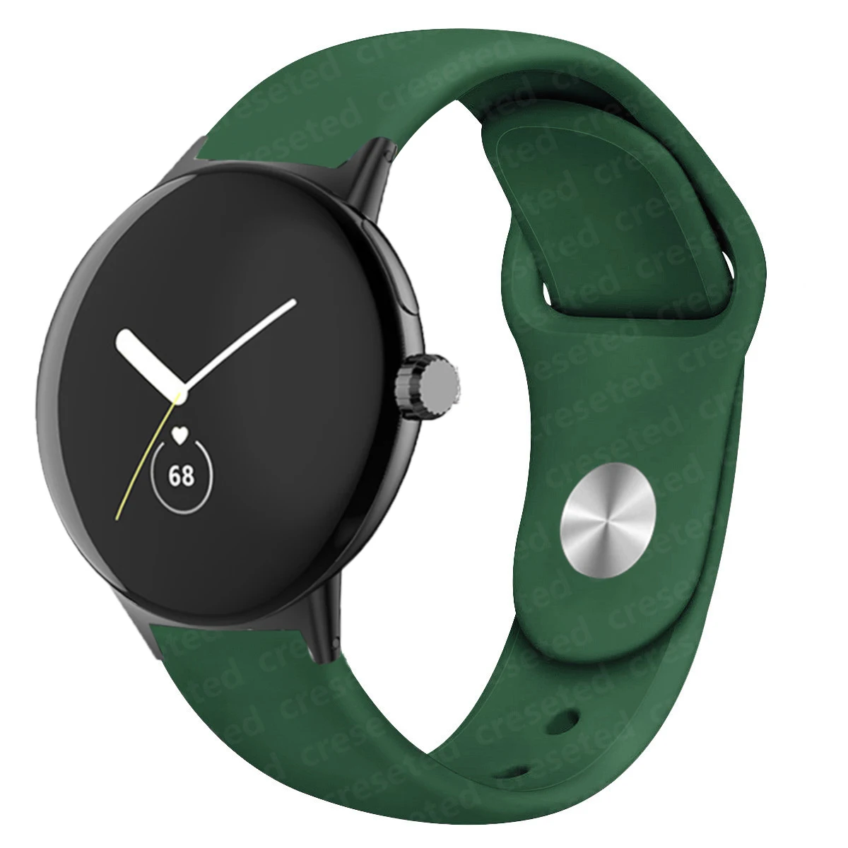 Sport Silicone Strap for Smartwatch - Durable Wristband in Dynamic Colors