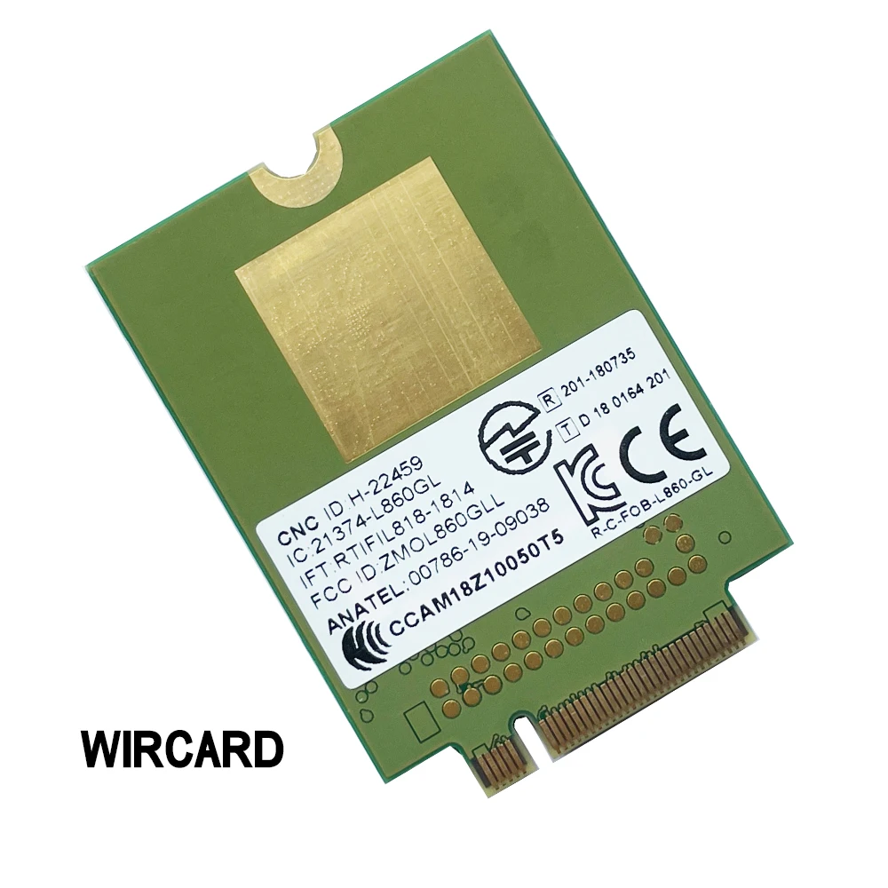 Módulo Wwan Cartão para x1 7th 8th x1 Yoga 4th T490 T14 P14s T14s X13 P15s T15g 01ax796 4g Módulo Lte L860-gl 4g - Imagem 2