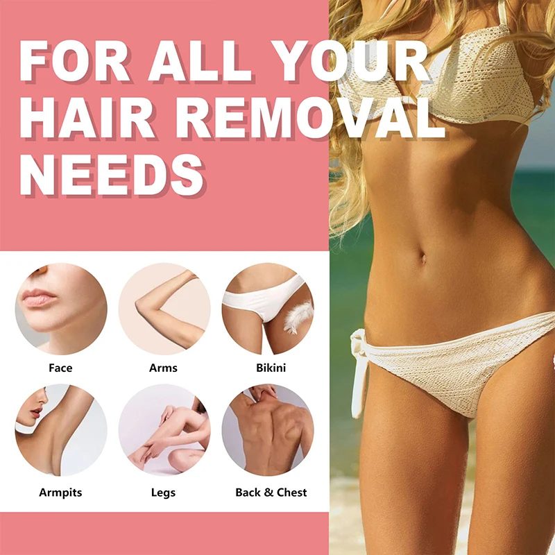 1000g/200g/50g Hard Wax Beans For Painless Hair Removal Portable Heating Machine Wax Melting PotHot Film Accessories Unisex