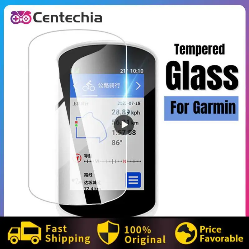 Per Garmin Edge 1030 / Edge 1030 Plus () Proteggi Schermo In Vetro Temperato E () Custodia Protettiva Morbida In Tpu