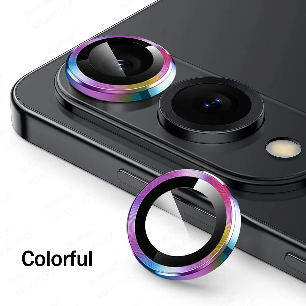 Premium Edge Case with HD Camera Protector and 3D Glass Lens Accessories