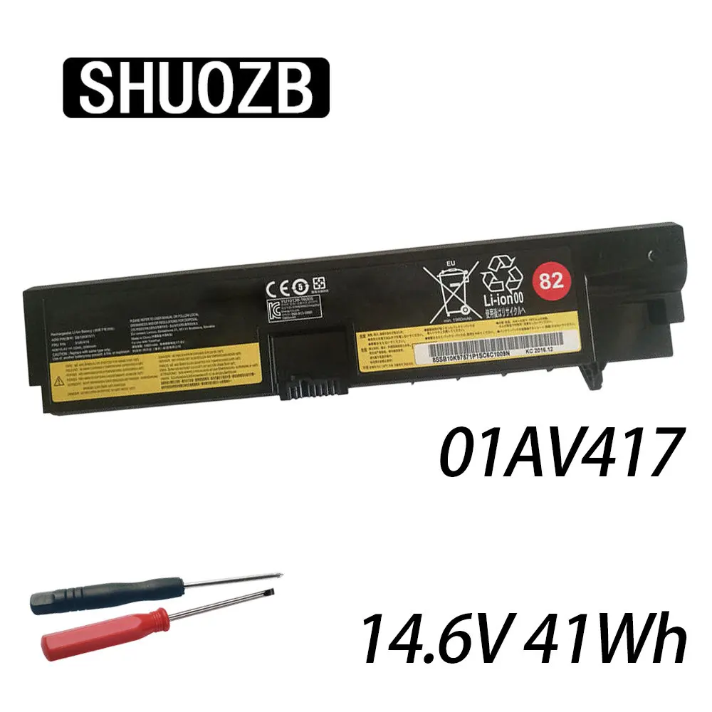 

New 01AV416 01AV417 01AV418 01AV414 Laptop Battery For Lenovo ThinkPad E570 E570C E575 Series SB10K97574 SB10K97575 SB10K97571