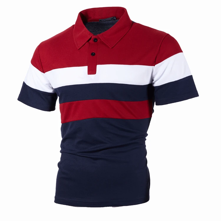 

Men Polo Men Shirt Long Sleeve Polo Shirt Contrast Color Polo New Clothing Four Seasons Streetwear Casual Fashion Men Tops