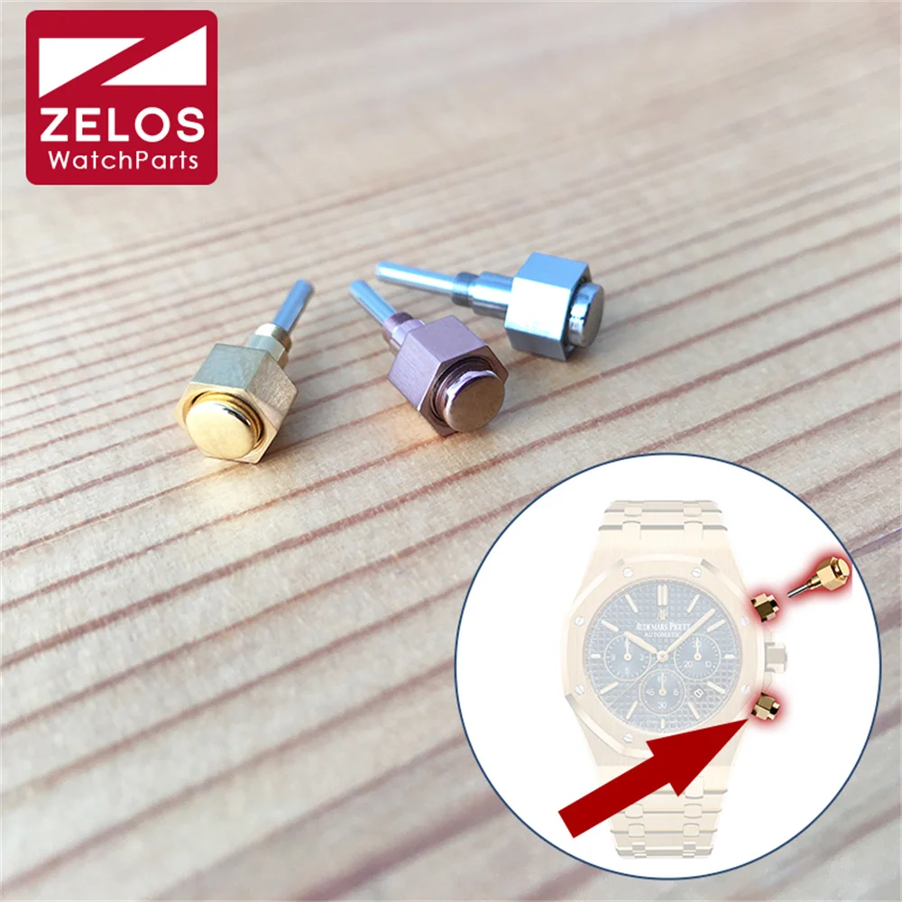 26320 Cronografo Orologio Pusher Per Ap Audemars Piguet Royal Oak 41Mm Pulsante Orologio