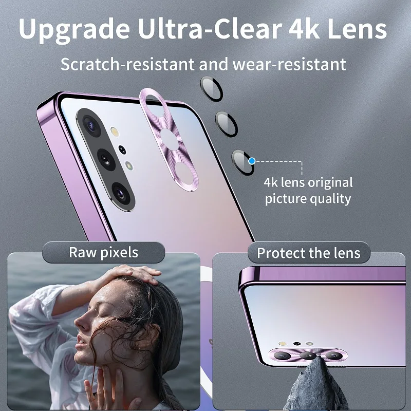 Luxury Metal Case For Samsung Galaxy Note 10 Plus 20 Ultra Magnetic Ultra hin Shockproof Wireless Charging Cover Case Bag Coque