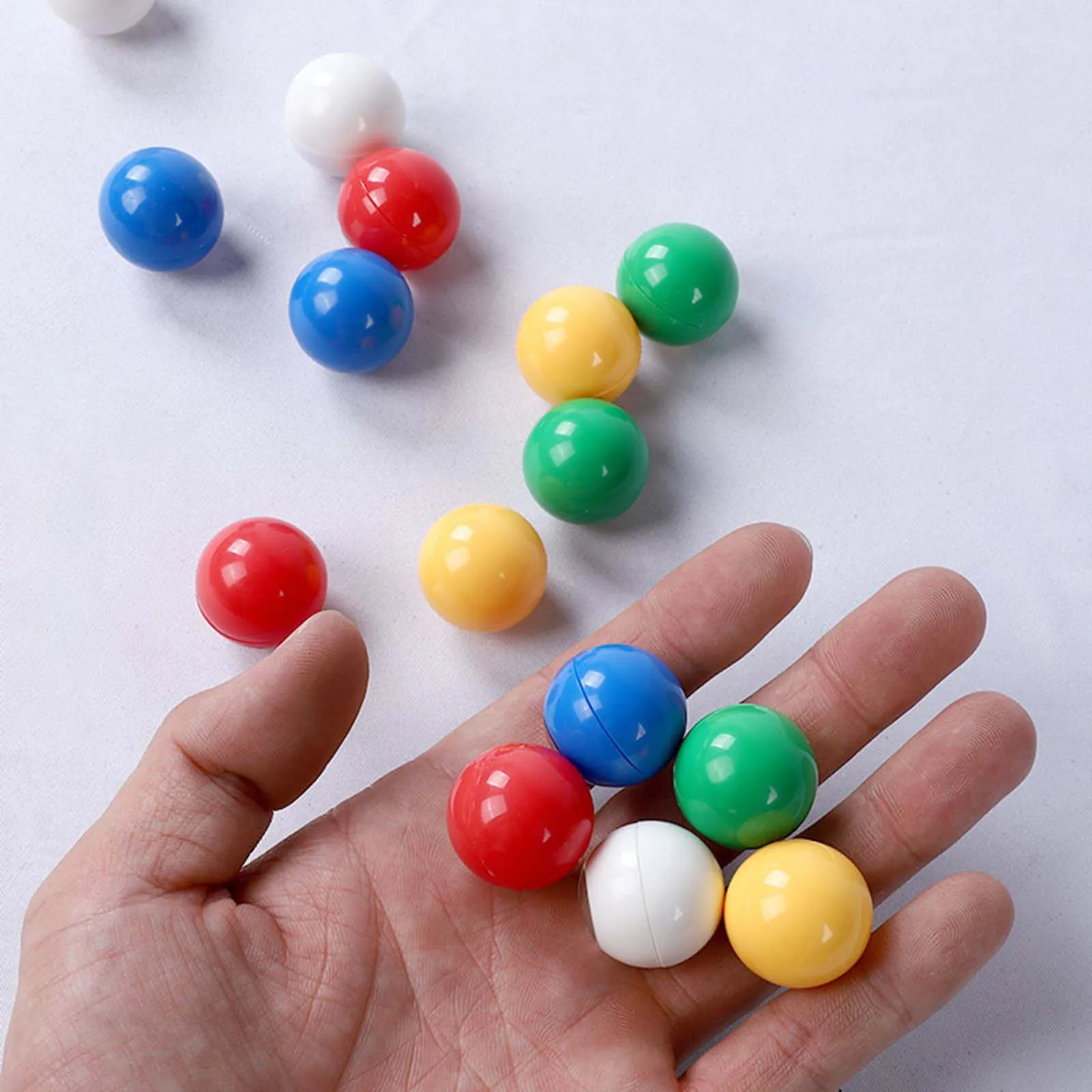 30Pcs Bingo Ball Portable 1-30 Numbers For Market Parties Camping
