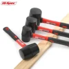 Hi-Spec 1PC Heavy Duty Mallet Rubber Hammer Double Faced Household Mini Hammer Multifunctional Mallet Hand Tool 8/12/16/24 Oz 6