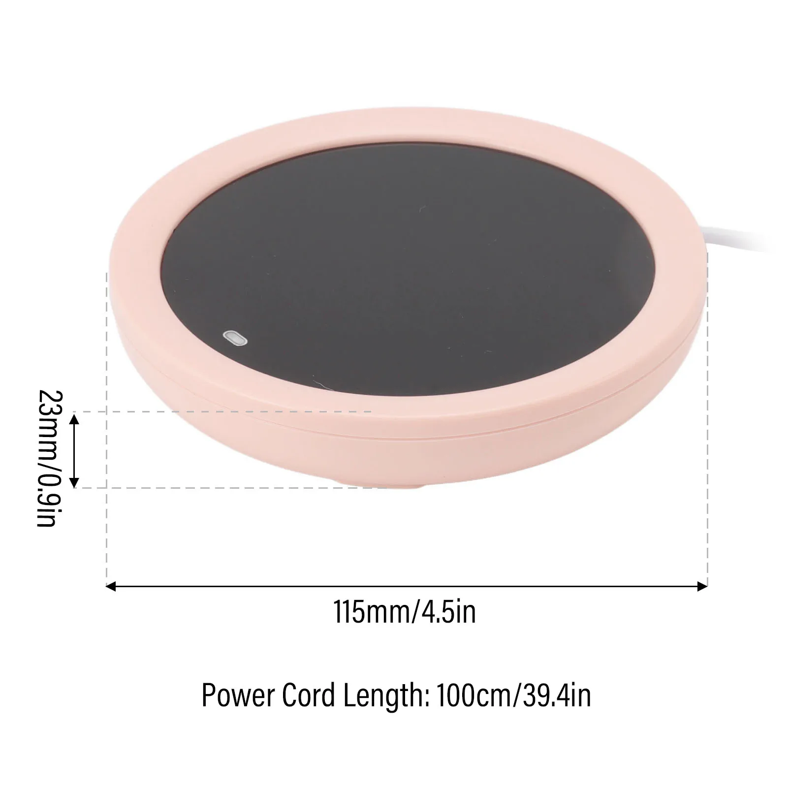 Mug Warmer USB Cup Heater Electric Coffee Milk Tea Water Heating Pad Thermostatic Coasters Cup Warmer for Home Office Mug Heater