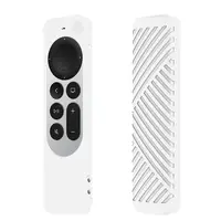 2022 New For-Apple TV 4K 2022 7th Silicone Case Remote Protective cover Remote Control Cover With luminous lanyard Silicone Case 2