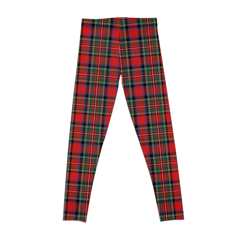 tartan stuart outlander Leggings sports woman gym gym's sportswear exercise clothing for Womens Leggings