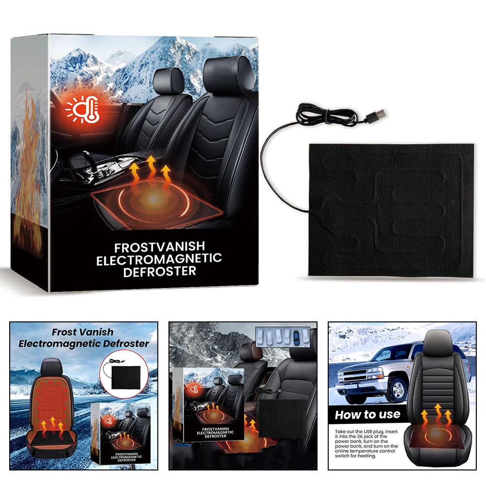

3.7-12 V Car Glass De-icing, Snow-melting, Defrosting And Defogging, Multi-function Heating Heater, Defrost Heating Plate