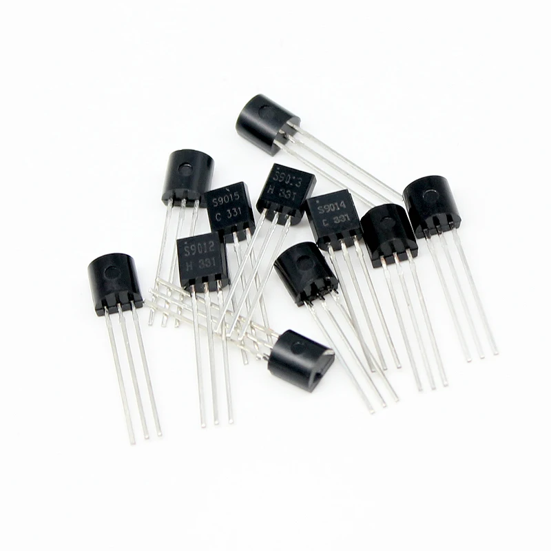 

100PCS PNP NPN Transistors TL431A 2N2222 2N3904 2N5551 BC337 BC547 BC548 BC557 S8050 TO-92 Radio Transistor Kit
