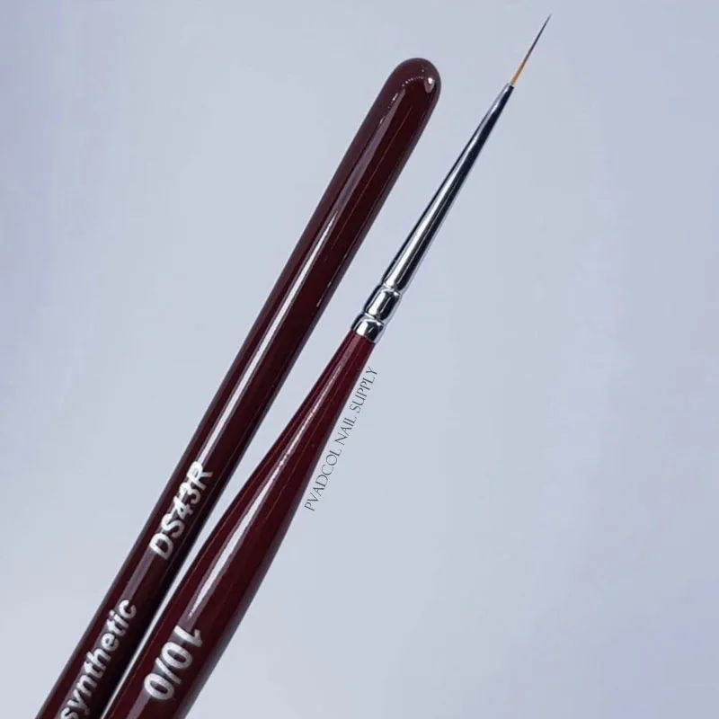 Kolinsky Sable Finest Premium Nail Art Long Striper Liner Brush with Wooden Handle Acrylic Nails Tool 5