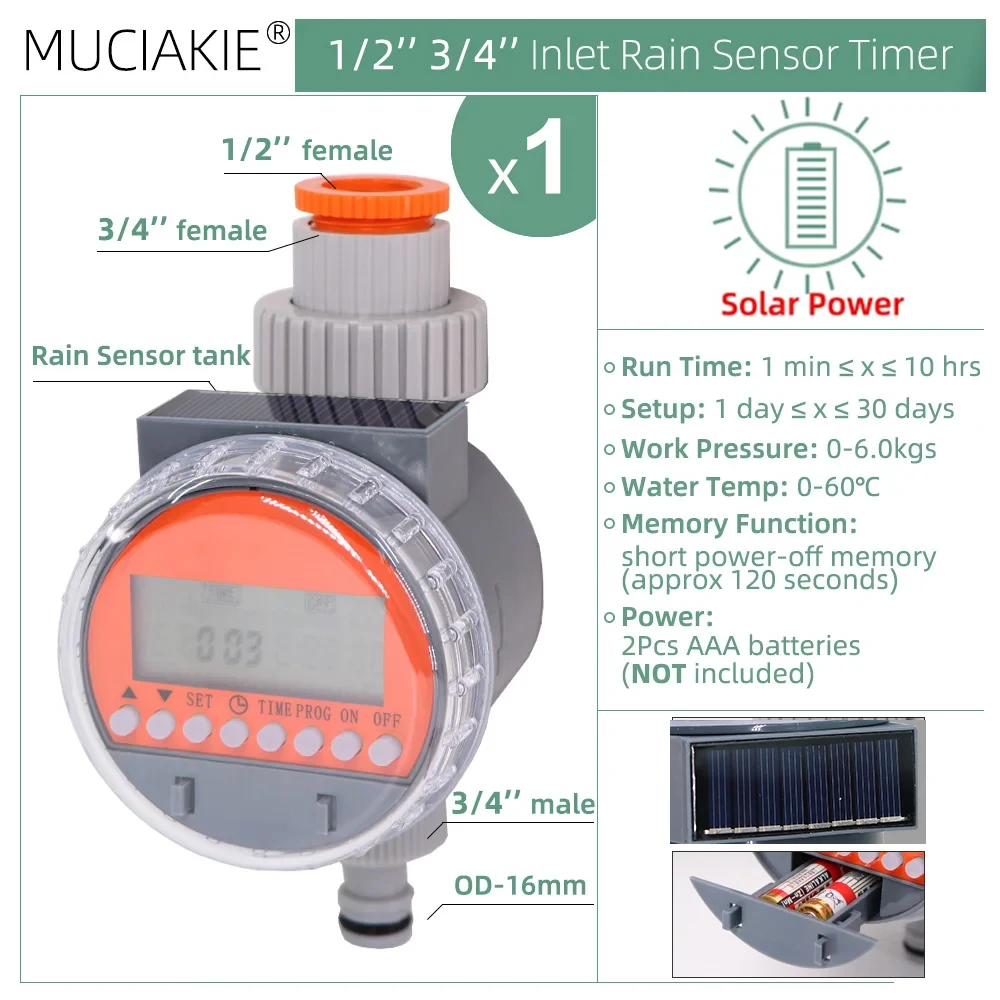 Mx1PCS Solar Timer