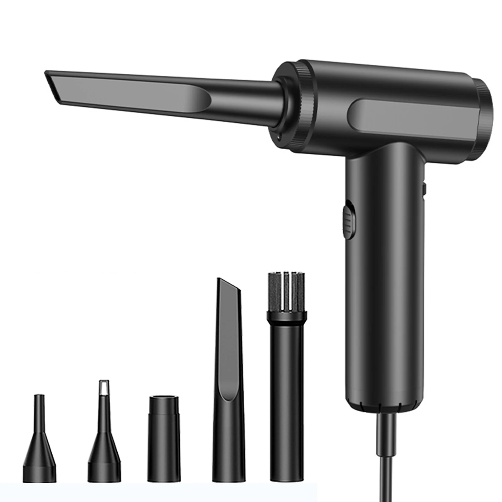 

Бесщеточный вентилятор Air Duster, 100 Вт, 130000 об/мин, 220 В, инструмент для очистки из АБС-алюминиевого сплава, сжатый для клавиатуры компьютера