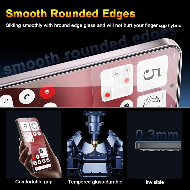 Premium 4-Piece 9H Tempered Glass Screen Protector Set