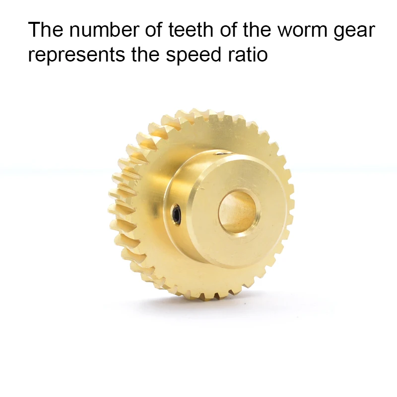 Copper worm gear  0.8M 1M 15T 20T 25T 30T 35T 40T 50T 60T