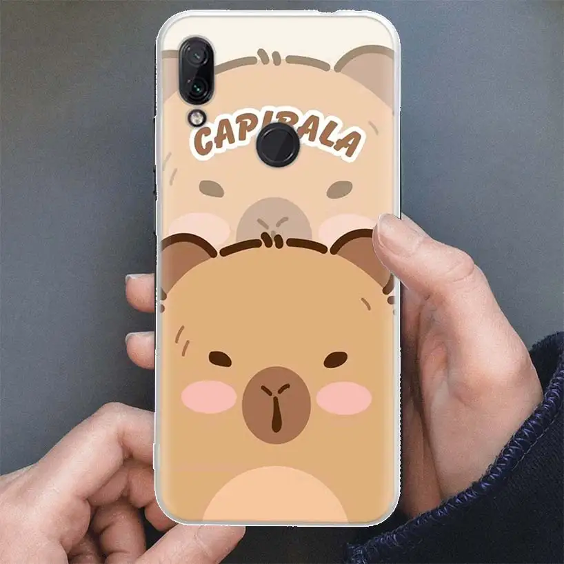 Whimsical Capybara Cartoon Animal Phone Case