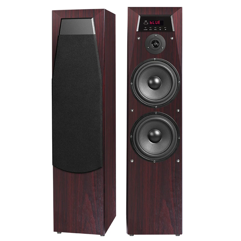 

Hypersound 2.0 Home Theater System Stereo Floor Standing BT Speakers with USB/SD IA-260H