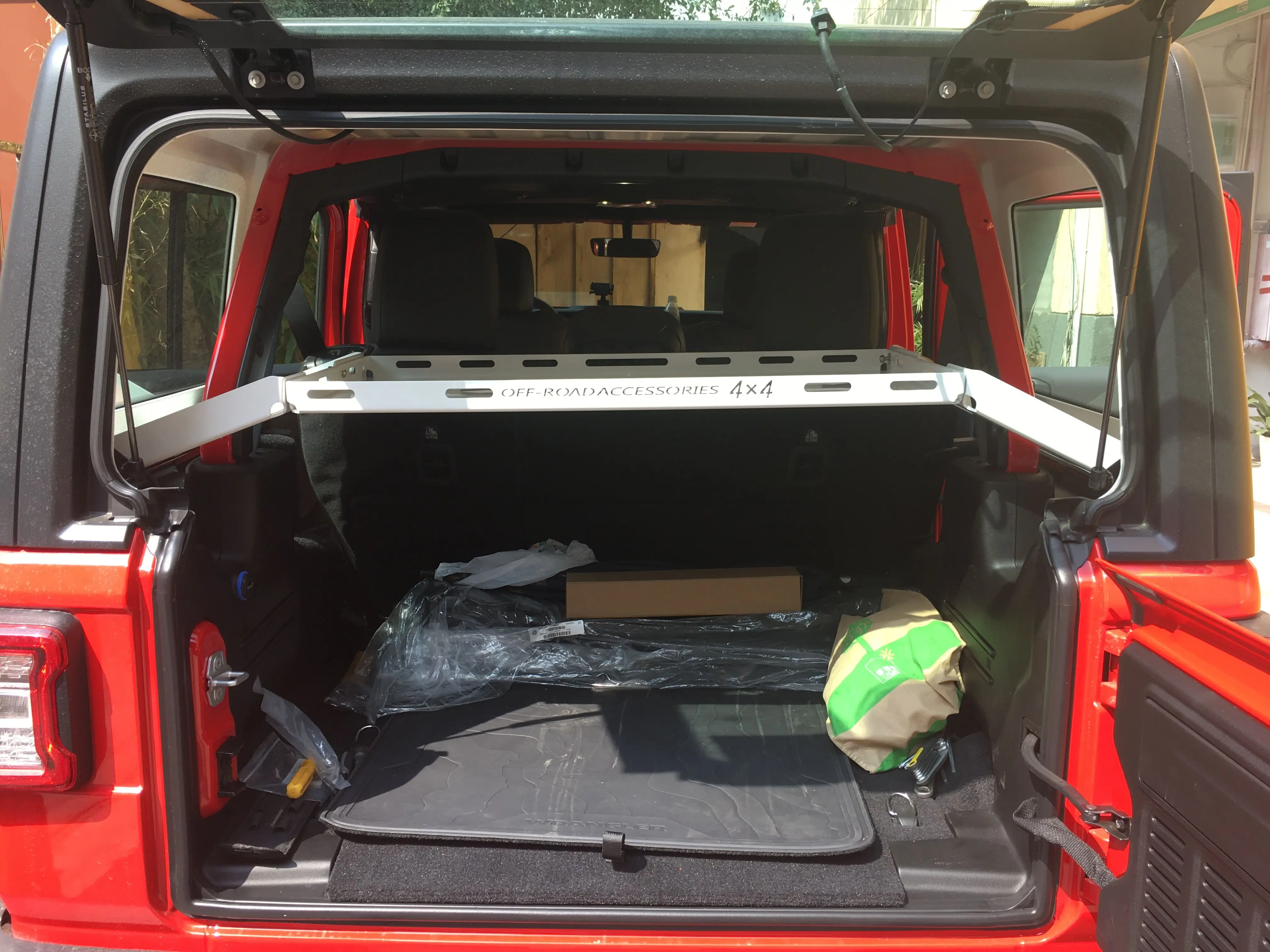 

Rear Trunk Storage Racks for Jeep Wrangler JL 2018-2022 LANTSUN JL1070