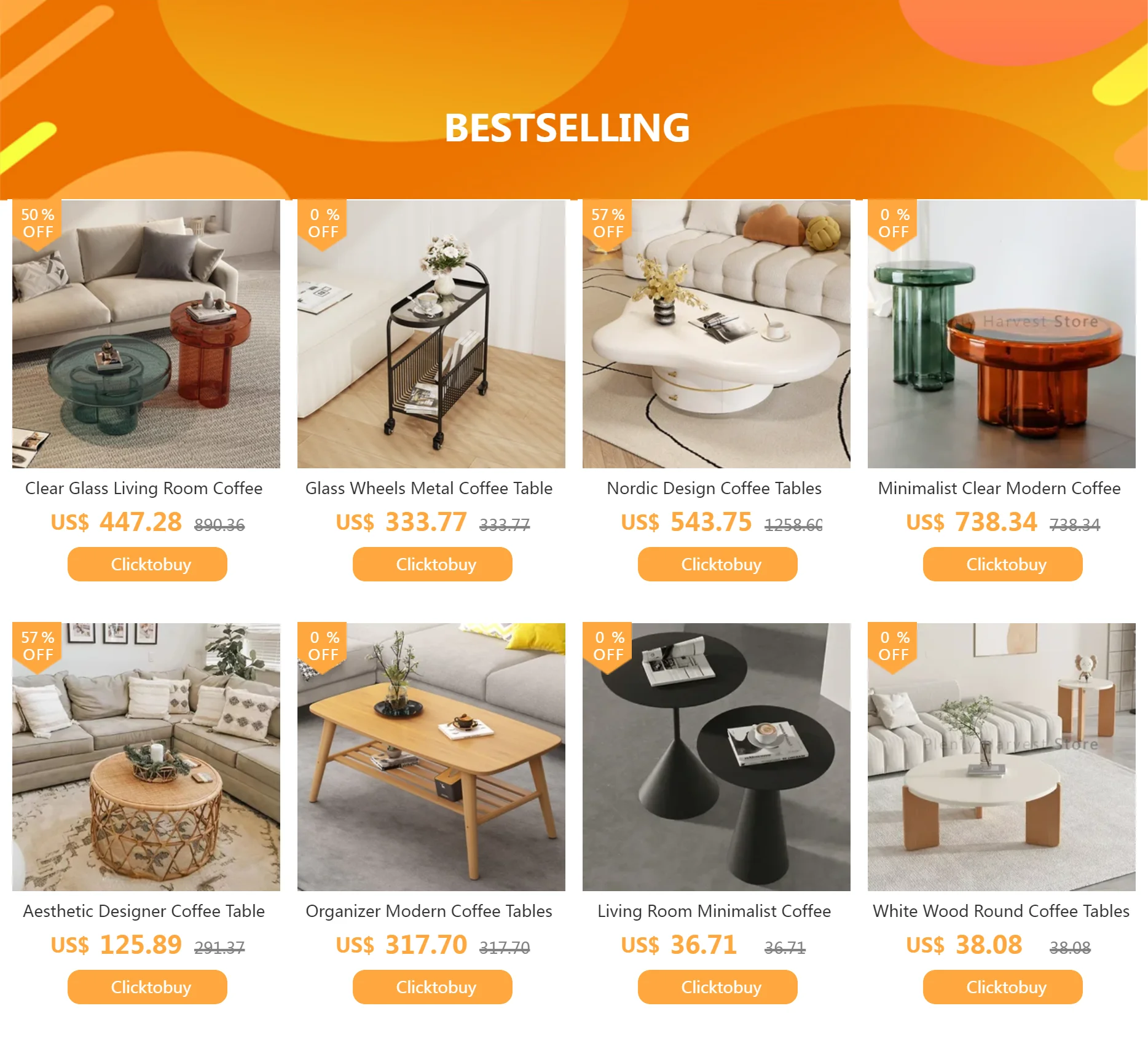 Description Picture 2 of itemSimple Living Room Coffee Table Wood Organizer Minimalist Standing Mount Coffee Table White Floor Basse De Salon Home Furniture