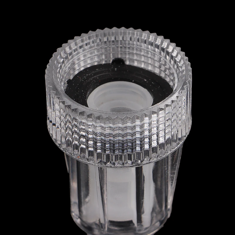 1 pc 3/4 "Garten wasser schnelle Anschlüsse Auto waschmaschine Universal Nippel filter pumpe transparenter Bildschirm – Detail 3