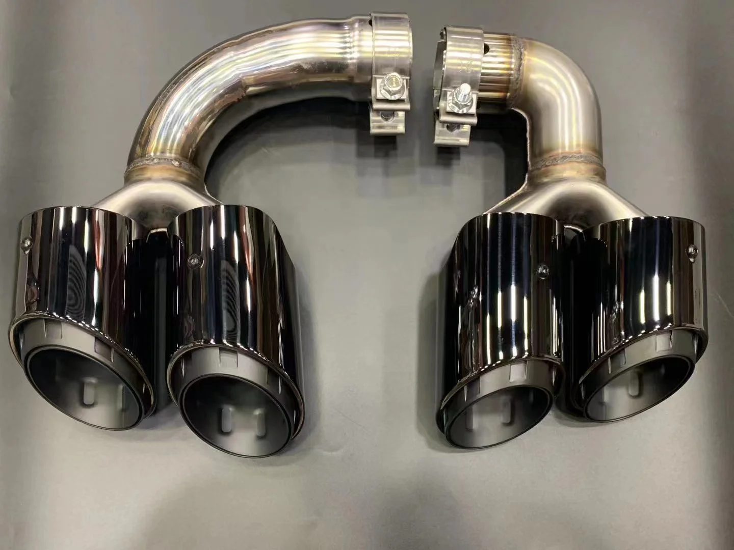 

Stainless Steel Car Exhaust Tip For Porsche Cayenne EHybrid Petrol 2018 2019 2020 2021 2022 2023 Exhaust System Pipe Muffler Tip