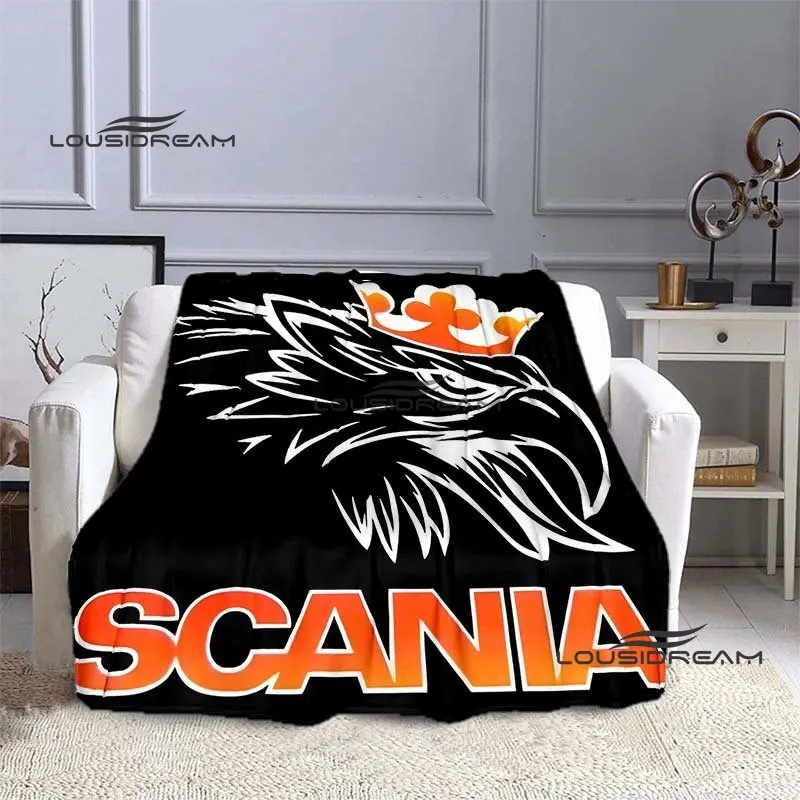 

truck Scania Throws Blanket Soft and comfortable Sofa Blanket for Adults and Children Bedroom Living Room Decor Blanket Dropship