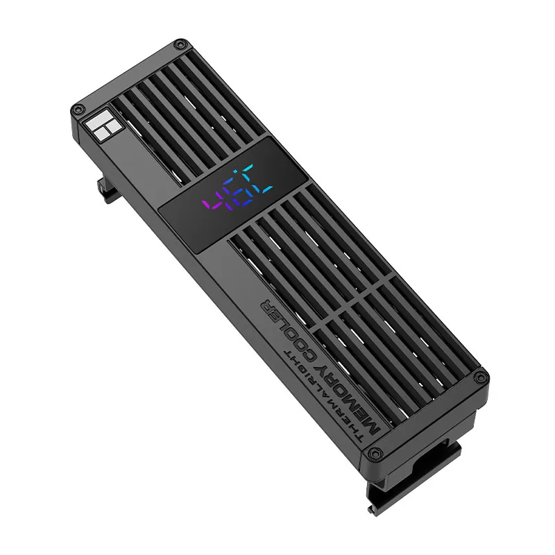 Thermalright MC-3 디지털 디스플레이 버전 메모리 스틱 공냉식 방열판 무소음 PWM 온도 제어 트리플 팬 B4010*3