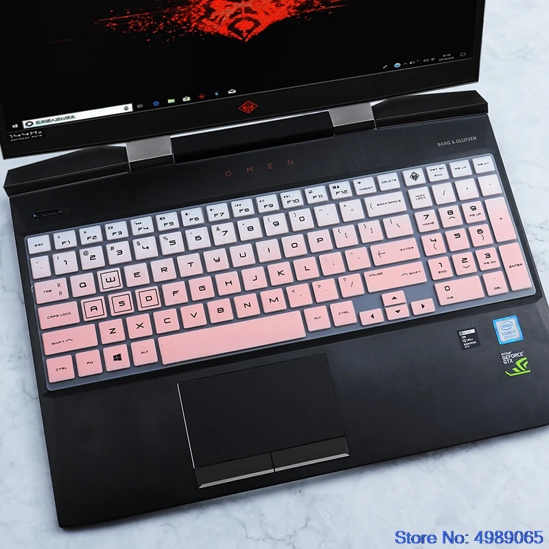 Keyboard Cover Skin For Hp Omen 15 15-Dh1011tx 15-Dh0006nt 15-Dh0015ntx 15-Dh0111tx Dh0003la 15-Dh Series 15.6'' Laptop