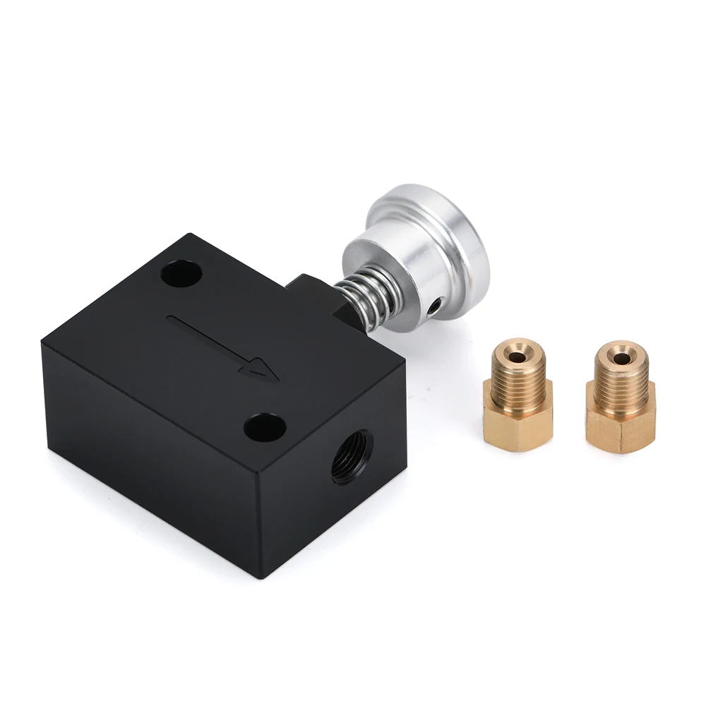 VR-Hydraulic Brake Park Lock 1/8NPT Manual Brake Line Lock Pressure Hold For Disc Drum