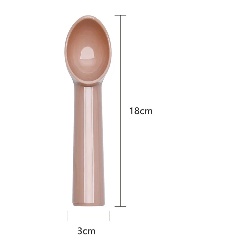 Ice Cream Scoops Stacks Thickened PP Ice Cream Digger Non-Stick Fruit Ball Maker Watermelon Tools Kitchen Gadgets ice cream scoop