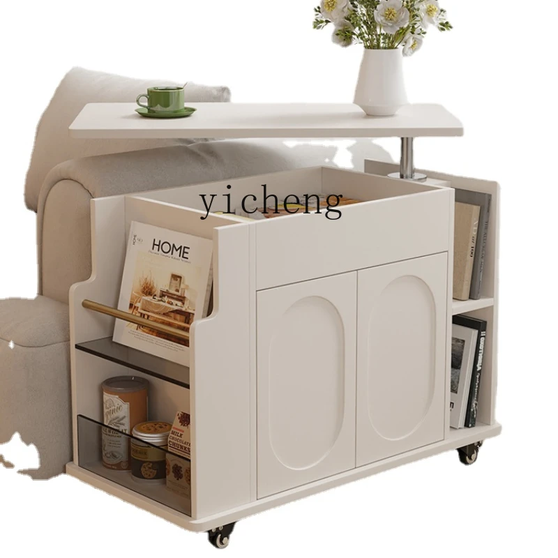 

Xl Modern Minimalist Side Table Living Room Small Table Side Cabinet Sofa Movable Small Coffee Table