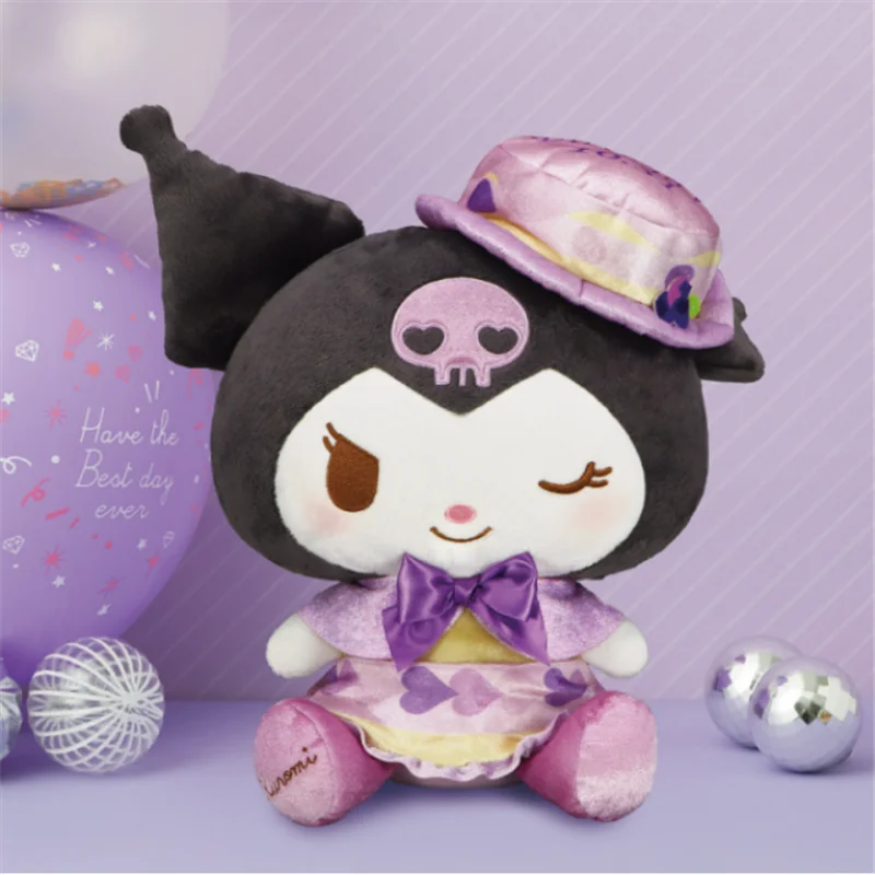 FuRyu Mainan Mewah Sanrio Kuromi Asli 