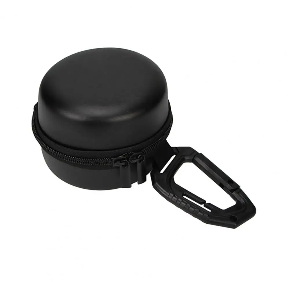 Double Bowl Pet Feeder with Eva Bag Stainless Steel Double Dog Bowls with Hanging Storage Bag for Camping for Outdoors Pet