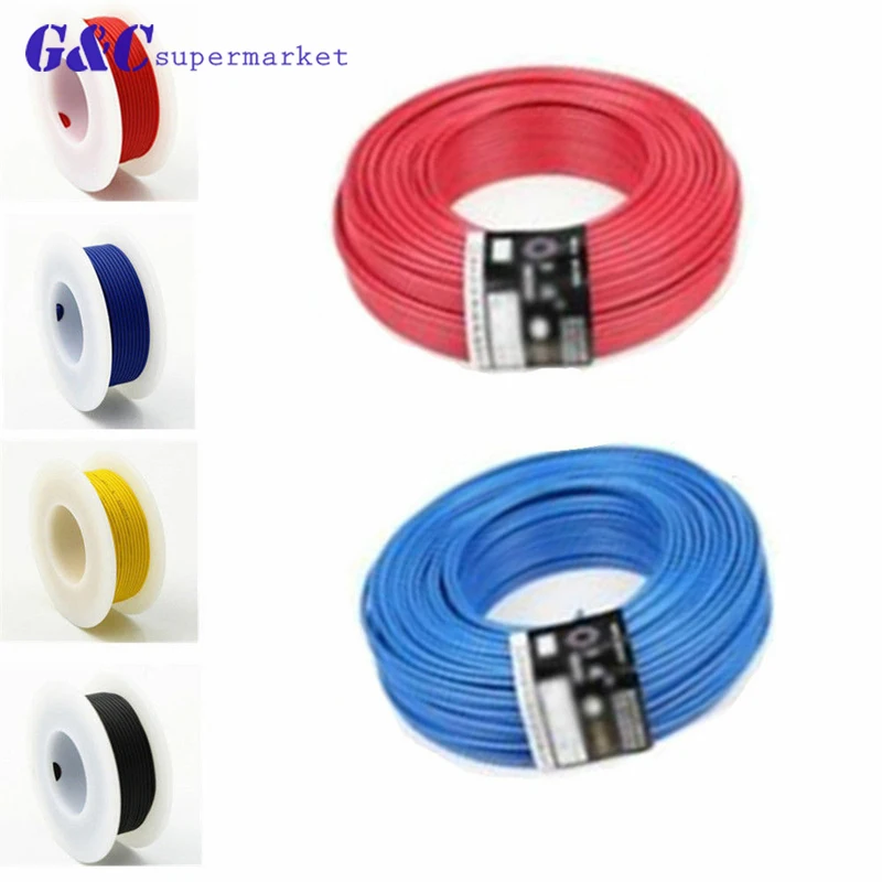 

10 Meters Flexible Stranded of UL-1007 24AWG Wire Cable UL1007 Wire 24awg PVC Electronic Cable UL Certification