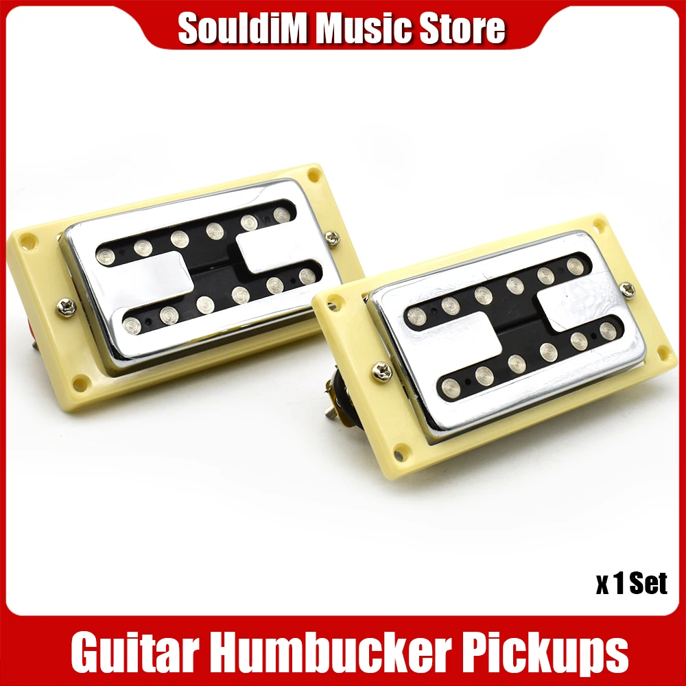 

1set Electric Guitar Humbucker Pickup Guitar Pickup Neck and bridge Ceramic Magnet Pickup for LP Guitarra