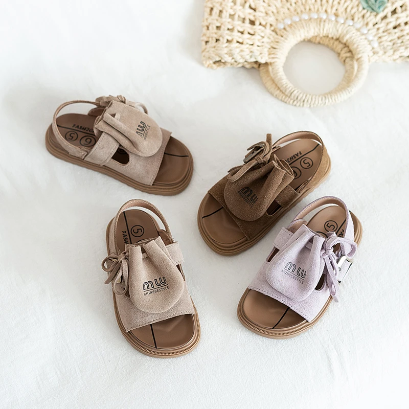 Kids Sandals Boys Girls Beach Shoes Soft Lightweight Closed-Toe Outdoor Children's Toddler Sandasl for Baby Shoes Summer