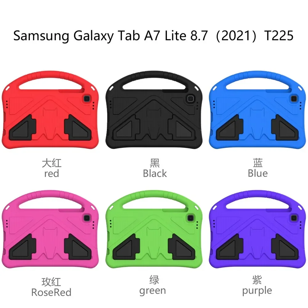 Children's EVA Foam Handle Tablet Stand Case - Shockproof and Safe Cover