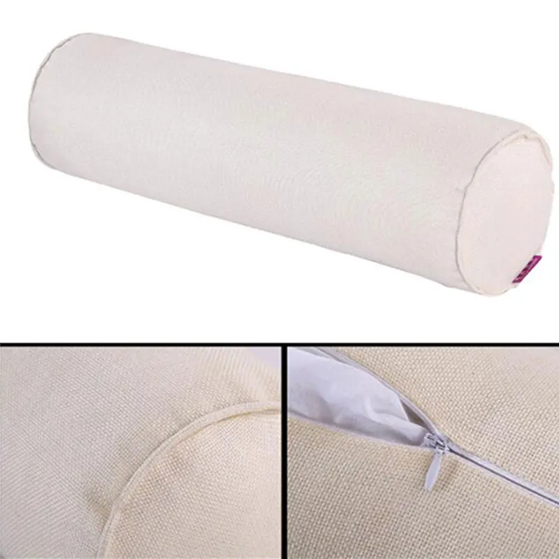 Cotton Linen Cylindrical Pillow Case Image 12