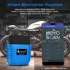 NEXAS Bluetooth OBD2 Scanner EOBD Motorcycle Car Diagnostic Tools Nexlink OBD Scanner Tool Code Reader for iOS Android Windows 6