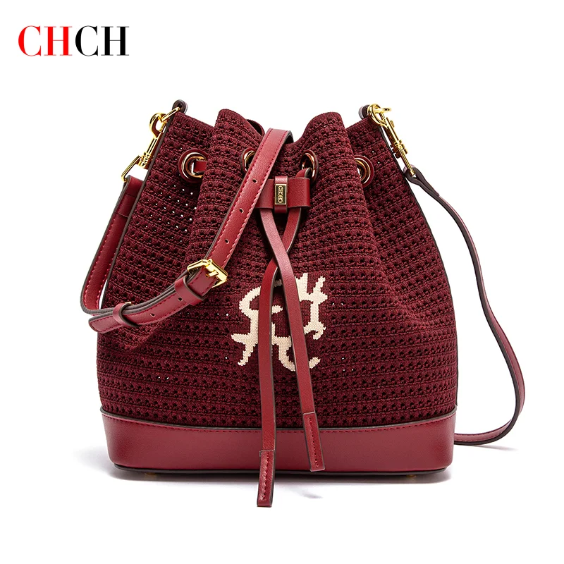 حقيبة دلو نسائية من CHCH، حقيبة يد بتصميم ربيعي جد...