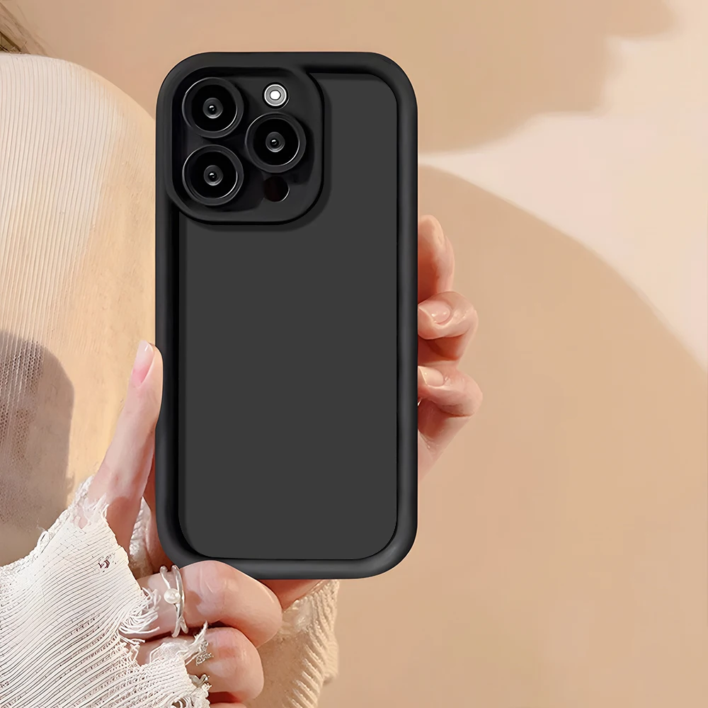 Shockproof Silicone Soft Phone Case - Durable Protective  Cover