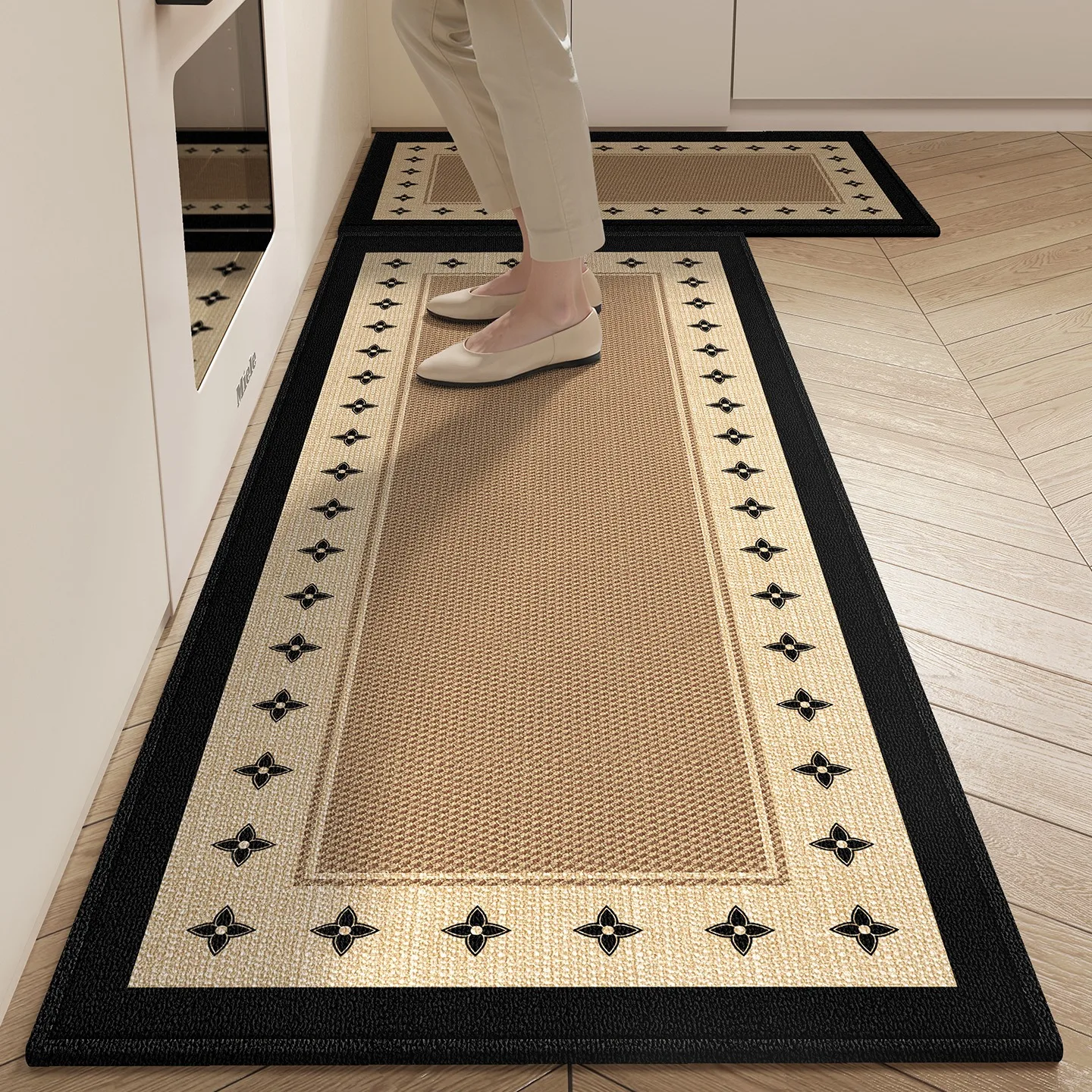 Floral Kitchen Runner Mat 3