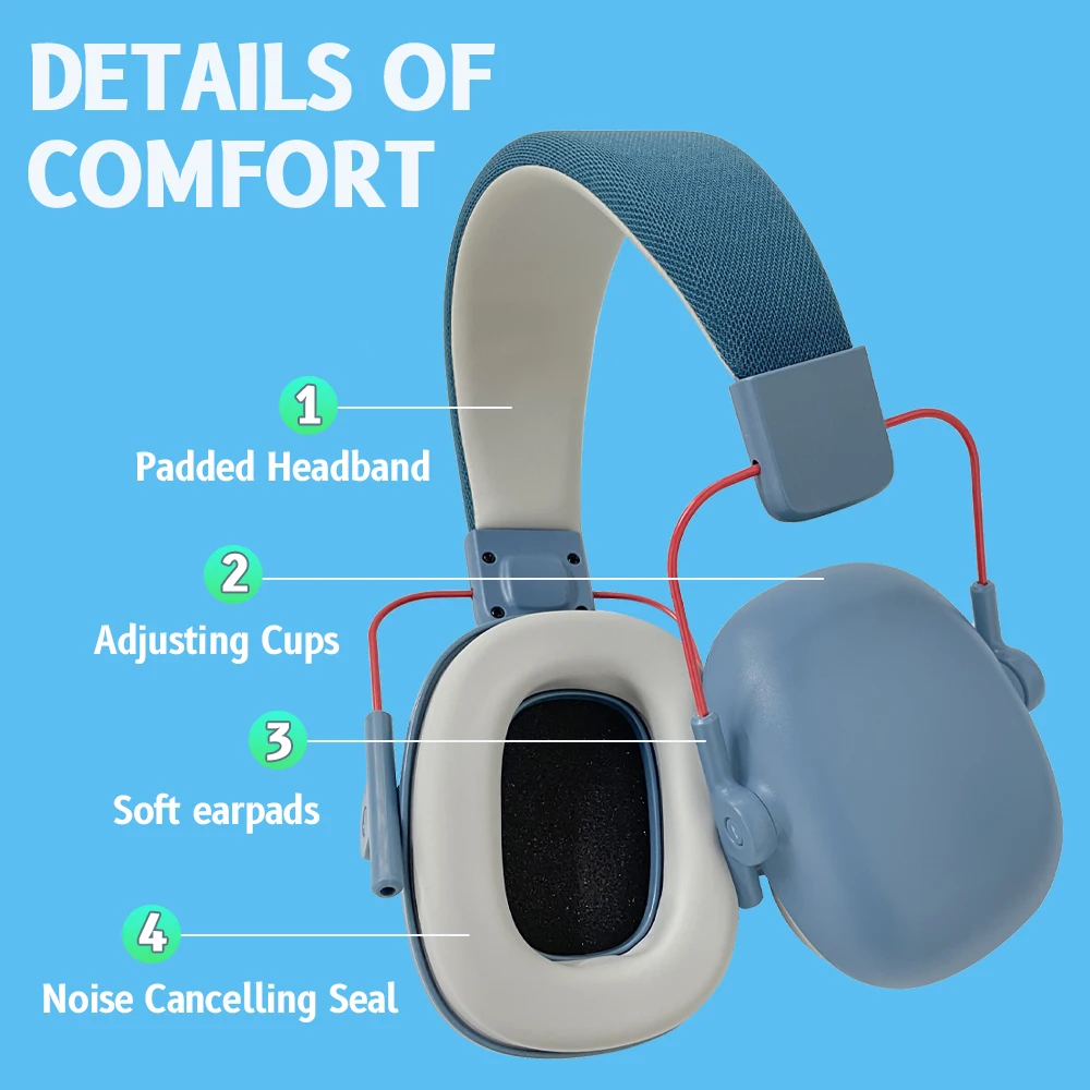 Children's Noise Reduction Headphones with Hearing Protection