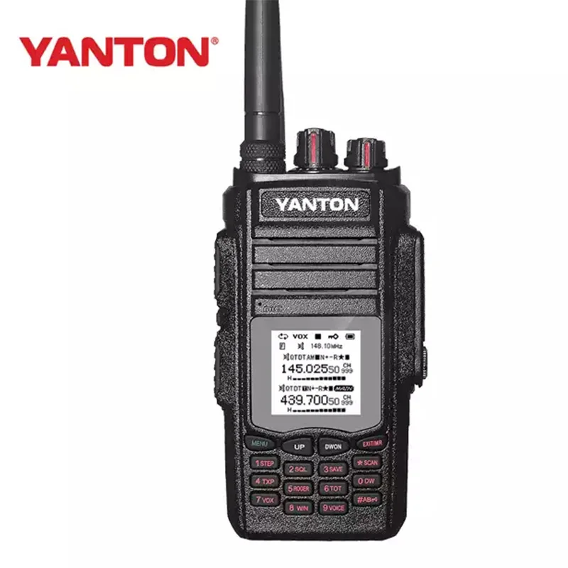 양덕토기 YANTON T-650UV 햄 무전기 고출력 10W, 듀얼 밴드 UHF VHF 무선 양방향 라디오 세트