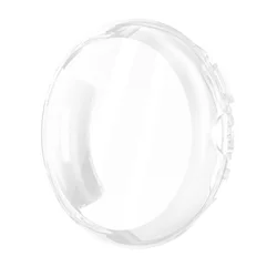 Premium Electroplate TPU Full-Cover Bumper Case and Screen Protector for Pixel Watch3 41mm (Clear)