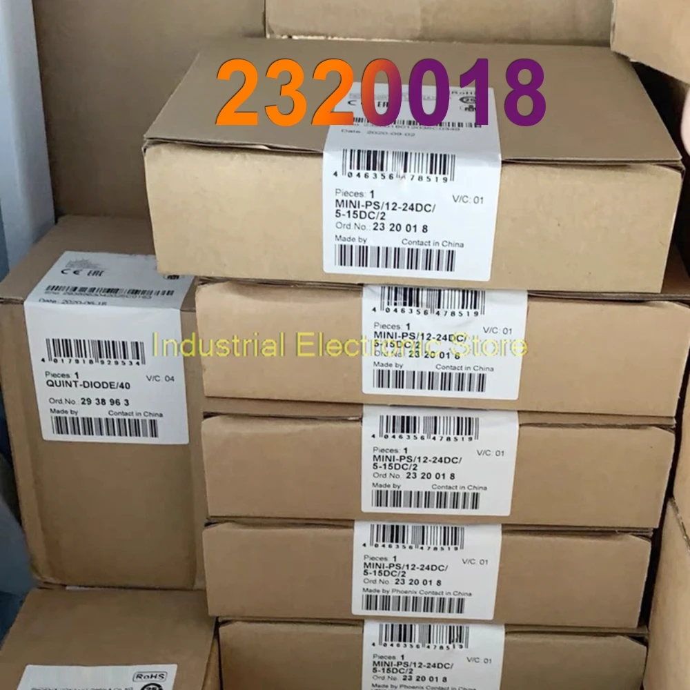 

Новый MINI-PS-12-24DC/5-15DC/2 DC/DC преобразователь для источника питания Phoenix 2320018